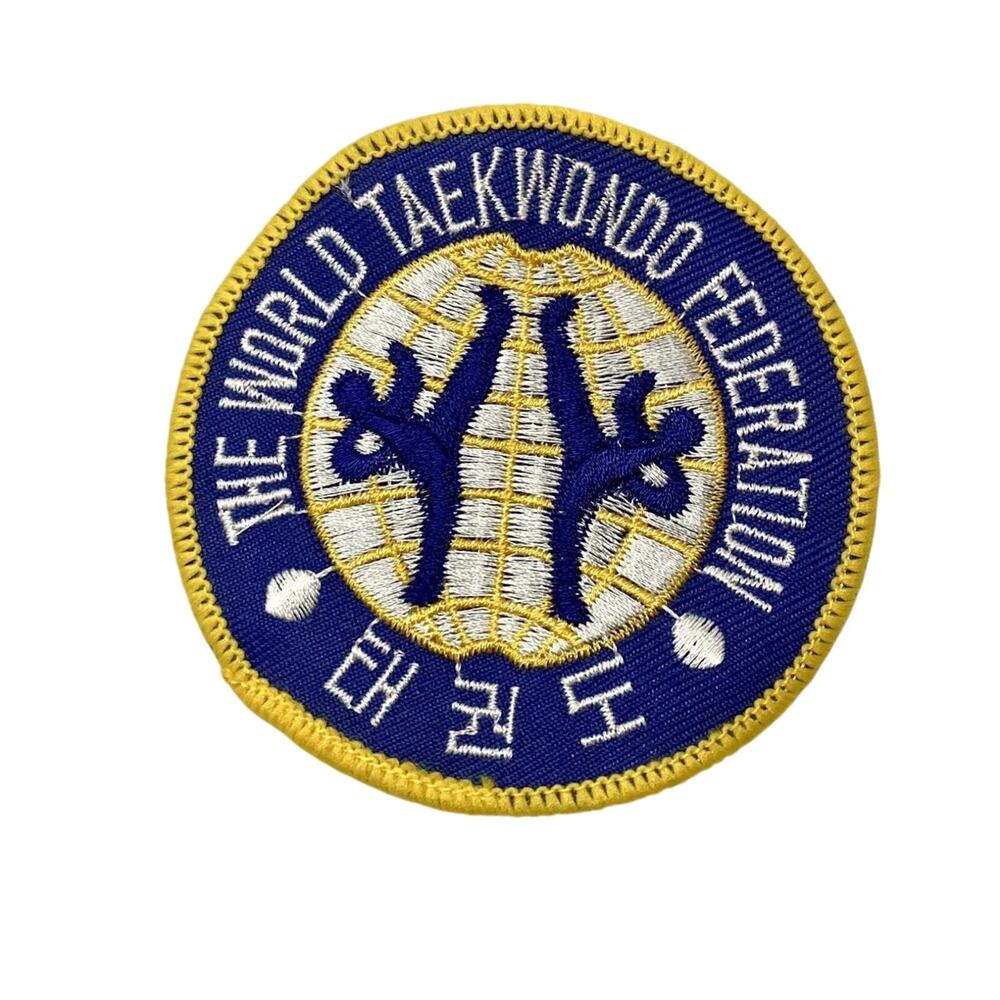 WORLD TAEKWONDO FEDERATION ORIGINAL PATCH